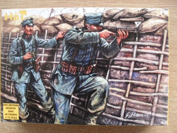 HäT 008292 – Kit de modelo de plástico 1/72 WWI Infantería británica