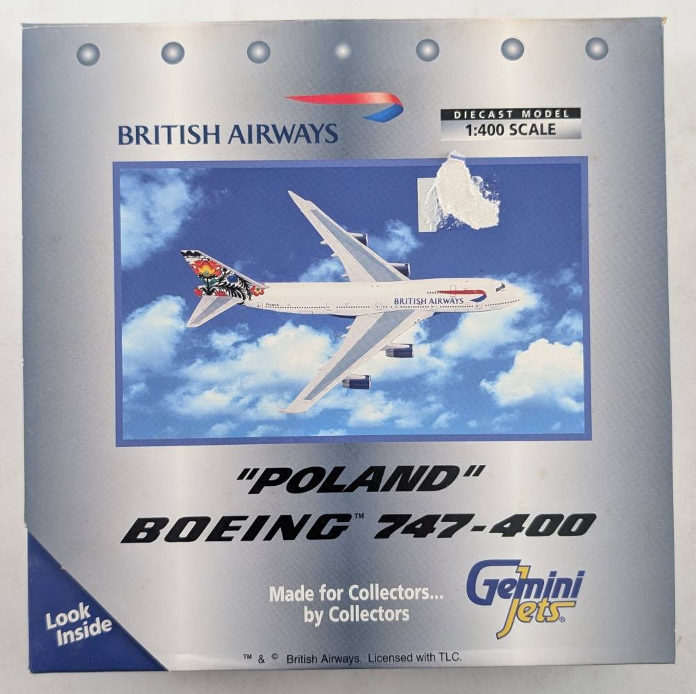 GEMINI JETS 020 POLAND BOEING 747-400 Airliners Model Kits