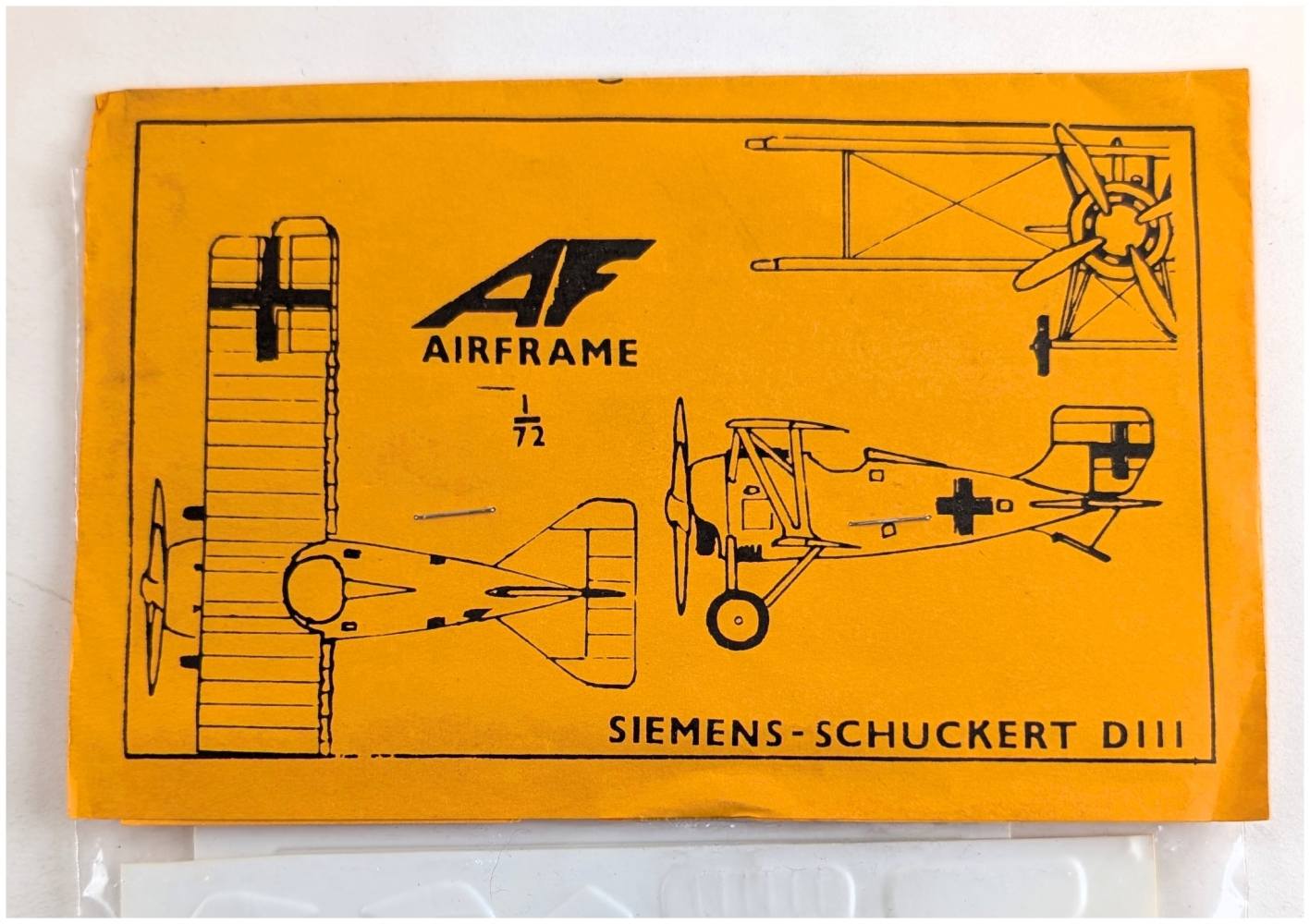 AIRFRAME SIEMENS-SCHUCKERT DIII Aircraft Model Kits