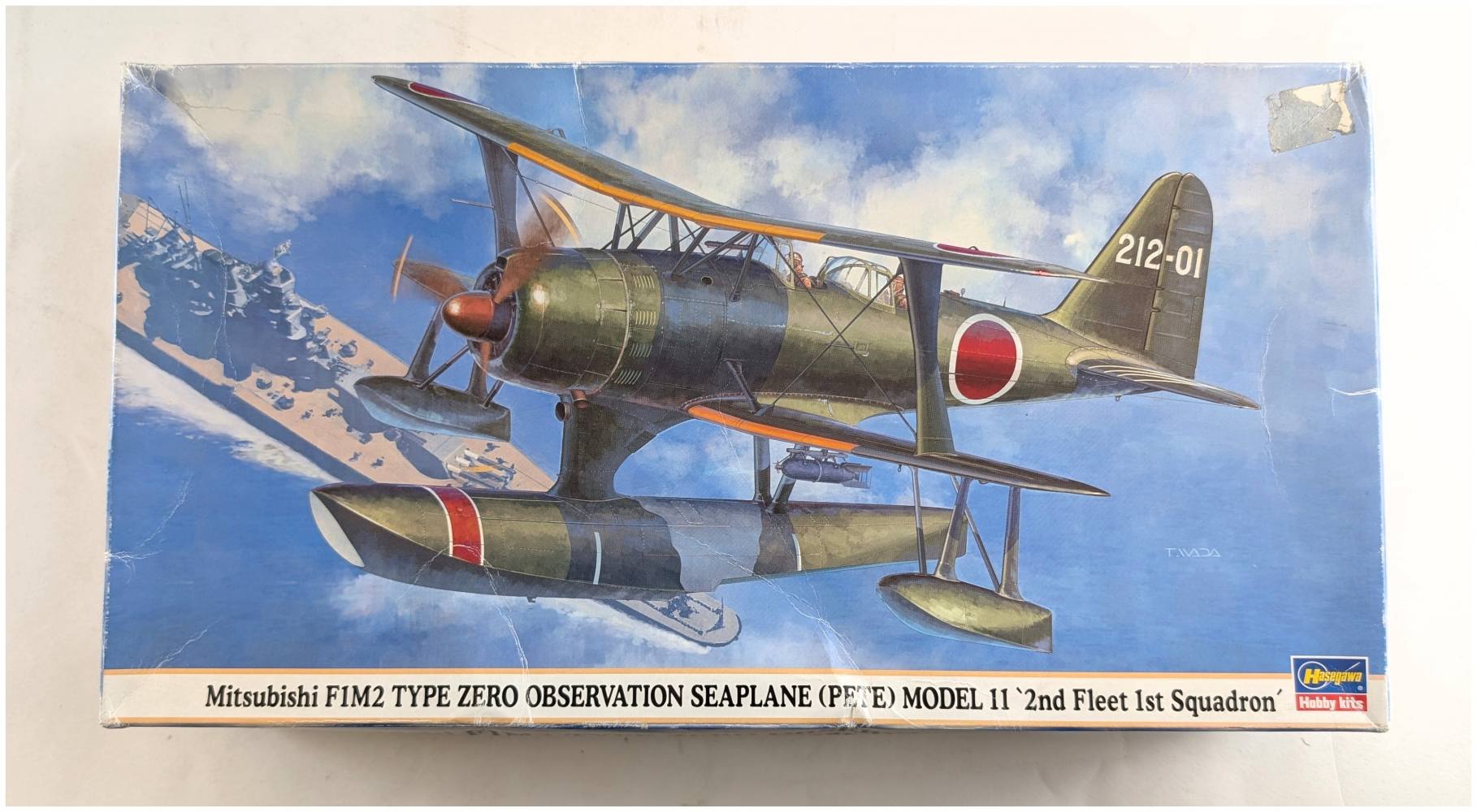 HASEGAWA 09895 MITSUBISHI F1M2 TYPE ZERO OBSERVATION SEAPLANE MODEL 11 2ND FLEET 1ST SQUADRON Aircraft Model Kits