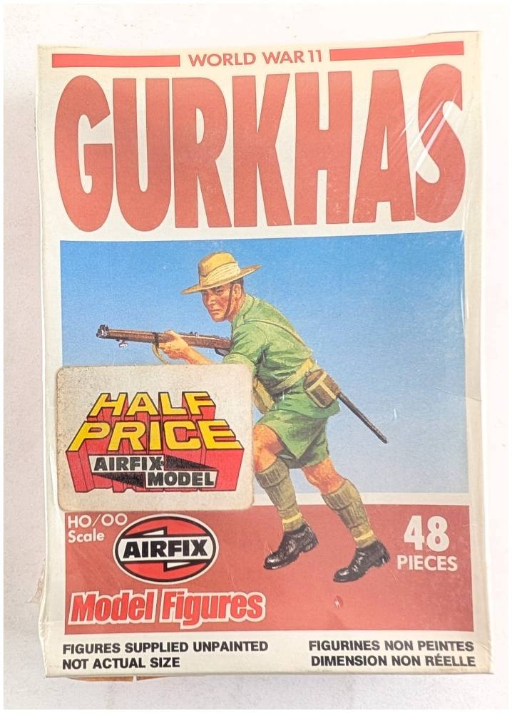AIRFIX 1976 01754 WWII GURKHAS Model Figures