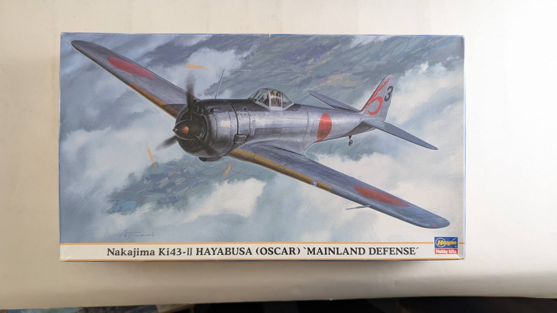 HASEGAWA NAKAJIMA KI43-II HAYABUSA OSCAR MAINLAND DEFENSE Aircraft Model Kits