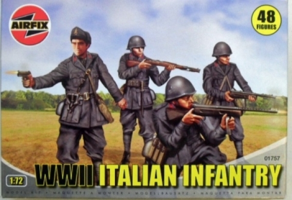 AIRFIX Military Model Kits 01757 WWII ITALIAN INFANTRY Model Figures