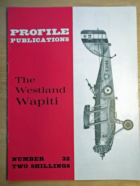 PROFILES Books 032. WESTLAND WAPITI