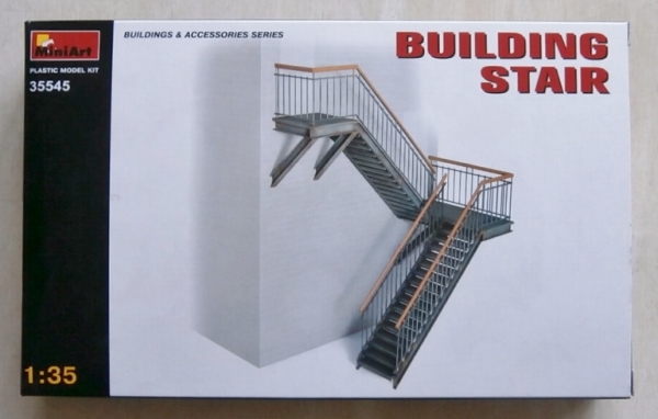 MiniArt 35545-Building stair 1/35 Plastic Kit NEW 
