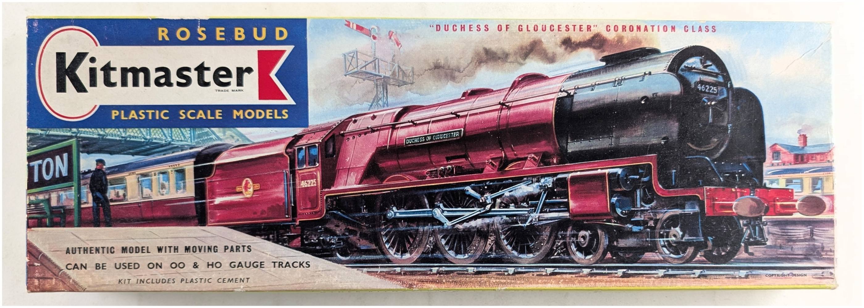 KITMASTER ROSEBUD DUCHESS OF GLOUCESTER CORONATION CLASS Railway Models Kits