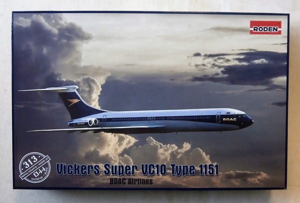 313 - 1:144 Vickers Super VC10 Type 1151 BOAC Airlines Roden 
