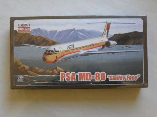 Maquette Minicraft 1:144 14525 PSA MD-80 Smiley Face