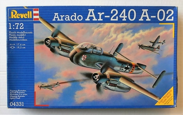 REVELL 1/72 04331 ARADO Ar 240 A-02 Model Kit