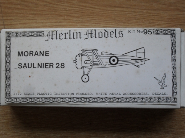 MERLIN 1/72 95 MORANE-SAULNIER MS 28 Model Kit