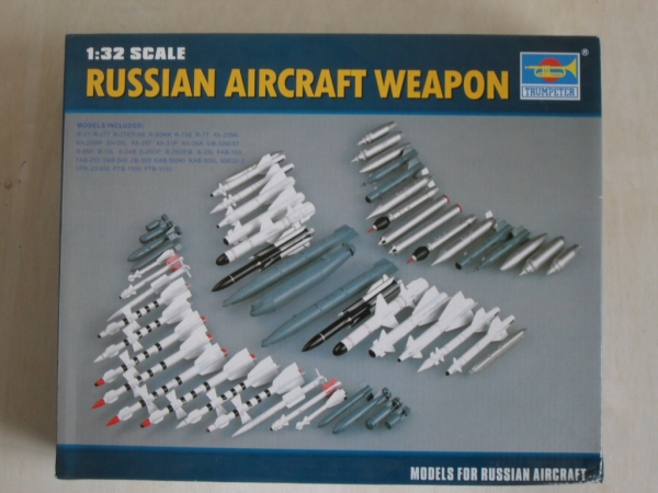 TRUMPETER MODELS | TRUMPETER MODELS 03301 RUSSIAN AIRCRAFT WEAPONS