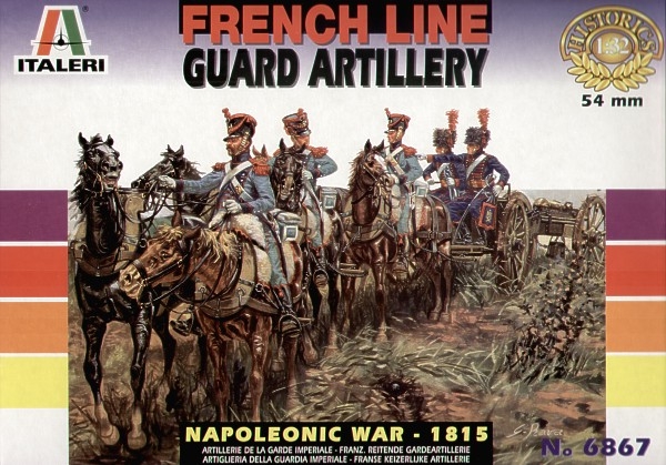 ITALERI Model Figures 6867 FRENCH LINE GUARD ARTILLERY