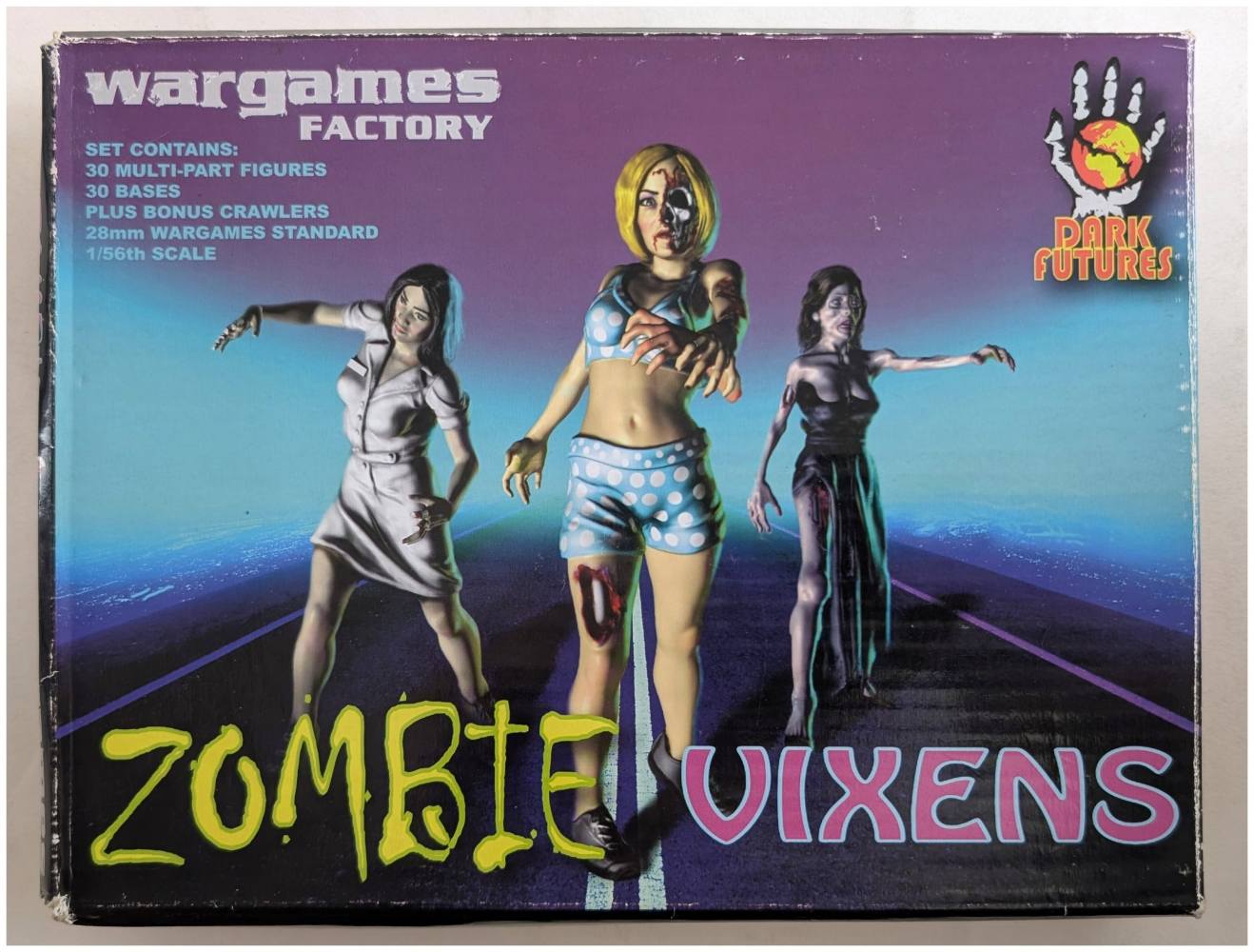 WARGAMES FACTORY ZOMBIE VIXENS Model Figures