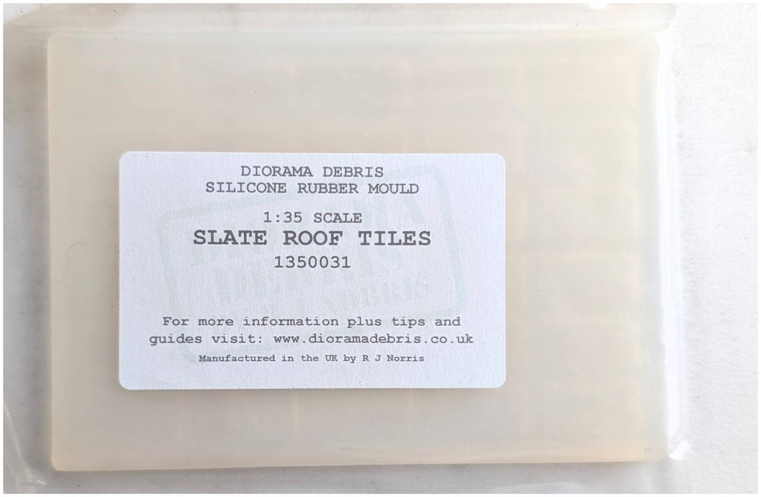 DIORAMA DEBRIS 1350031 SLATE ROOF TILES Miscellaneous