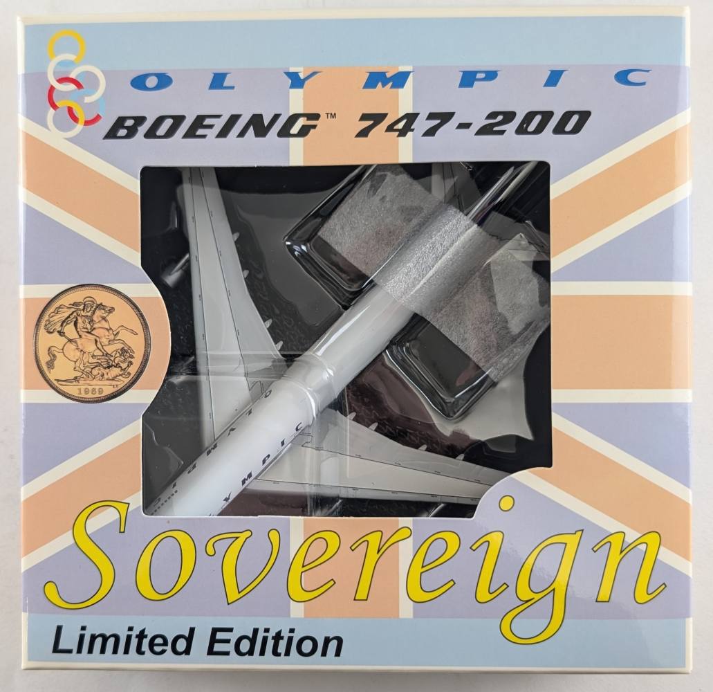 AIRLINER COLLECTIBLE BOEING 747-200 OLYMPIC SOVEREIGN Airliners Model Kits