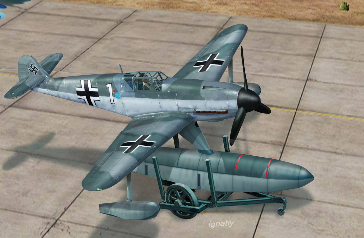 A & A MODELS 4813 BF 109W-2 Aircraft Model Kits