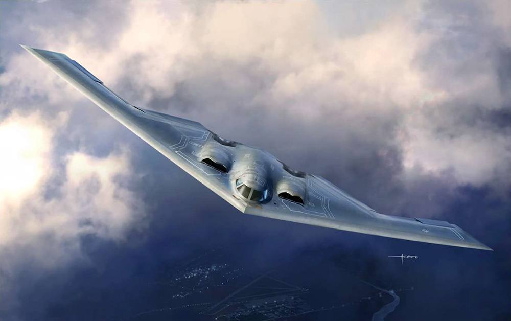ACADEMY 12645 USAF B-2A STEALTH BOMBER Aircraft Model Kits