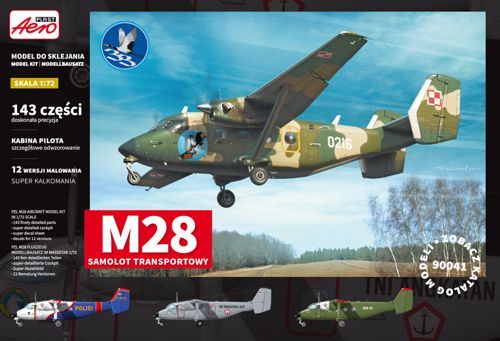 AEROPLAST 90041 PZL M28 TRANSPORT AIRCRAFT Aircraft Model Kits