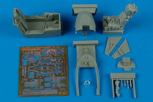 AIRES HOBBY MODELS 4342 BAe Harrier GR.7 cockpit set designed to be used with Hasegawa kits Conversion Sets
