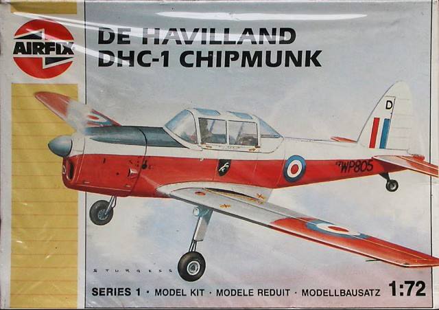 AIRFIX 01054 1996 DE HAVILLAND CHIPMUNK Aircraft Model Kits