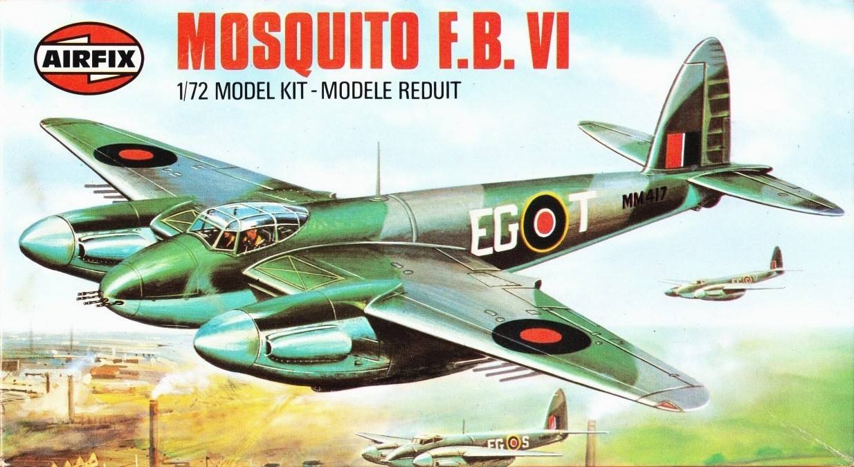 AIRFIX 02001 1978/1981 MOSQUITO FBVI Aircraft Model Kits
