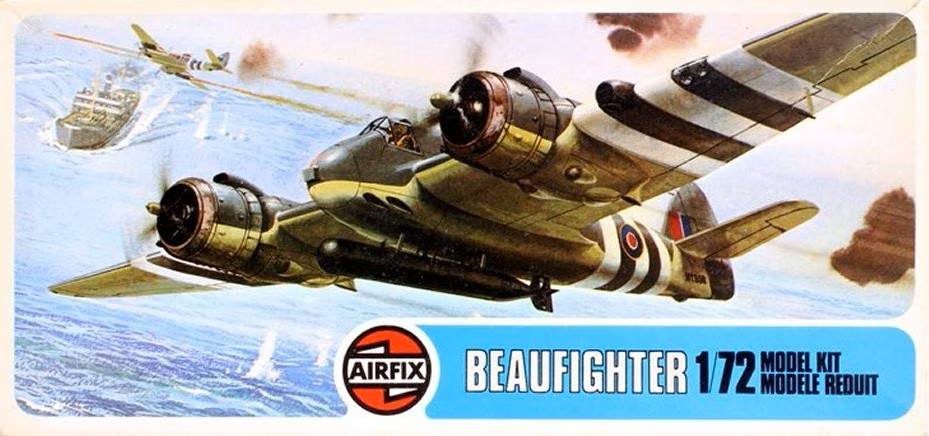 AIRFIX 02003 1975 BRISTOL BEAUFIGHTER Aircraft Model Kits