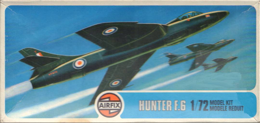 AIRFIX 02008 1971 HAWKER HUNTER F.6 Aircraft Model Kits