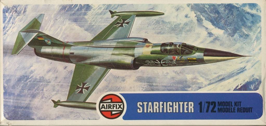 AIRFIX 02011 1975 F-104G STARFIGHTER Aircraft Model Kits