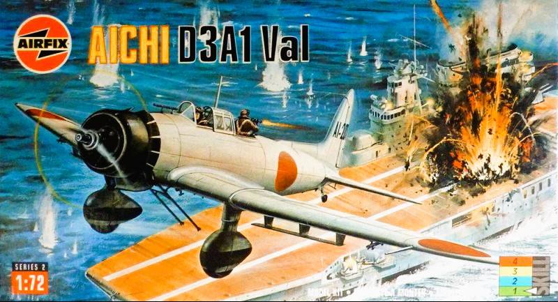 AIRFIX Aircraft Model Kits 02014 AICHI D3A1 VAL