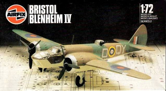 AIRFIX 02027 1983/1986 BLENHEIM Mk.IV Aircraft Model Kits
