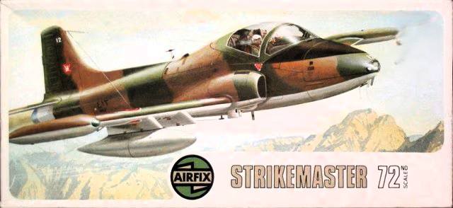 AIRFIX 02044 1973 BAC STRIKEMASTER Aircraft Model Kits