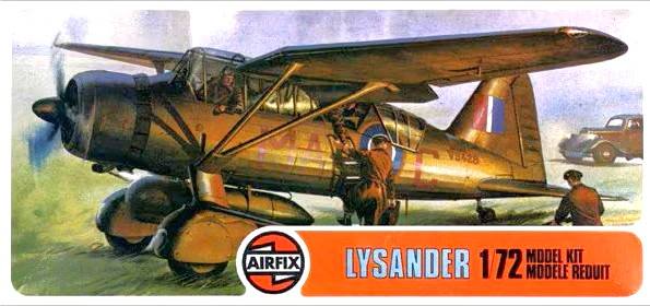 AIRFIX 02053 1975 WESTLAND LYSANDER Aircraft Model Kits