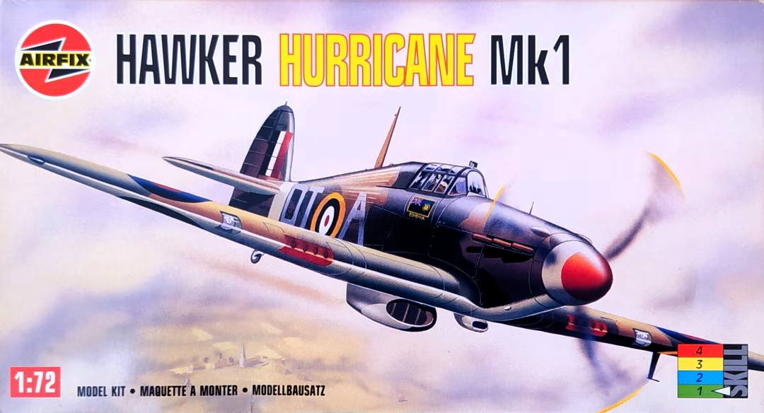 02082 1994 HAWKER HURRICANE Mk.I Aircraft Model Kits