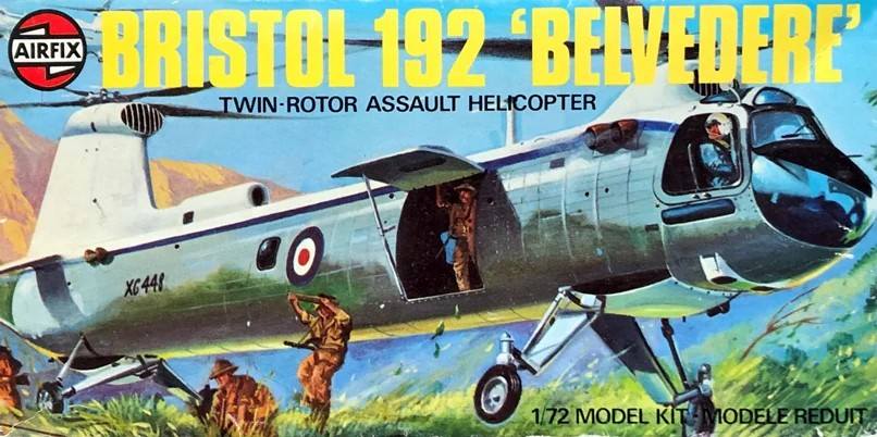AIRFIX 03002 1976 BRISTOL 192 BELVEDERE Aircraft Model Kits
