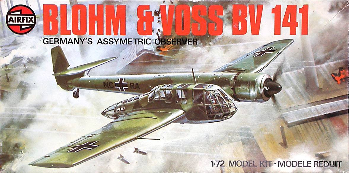 AIRFIX 03014 1975 BLOHM VOSS Bv 141 Aircraft Model Kits