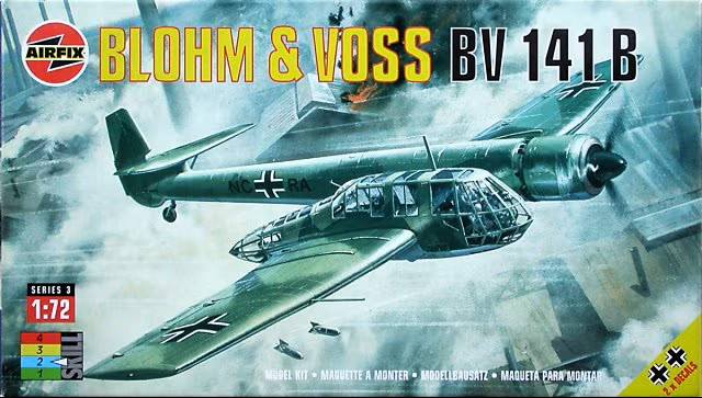AIRFIX 03014 1994 BLOHM VOSS Bv 141 Aircraft Model Kits
