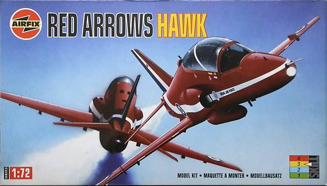 AIRFIX 03026 1996 RED ARROWS HAWK Aircraft Model Kits