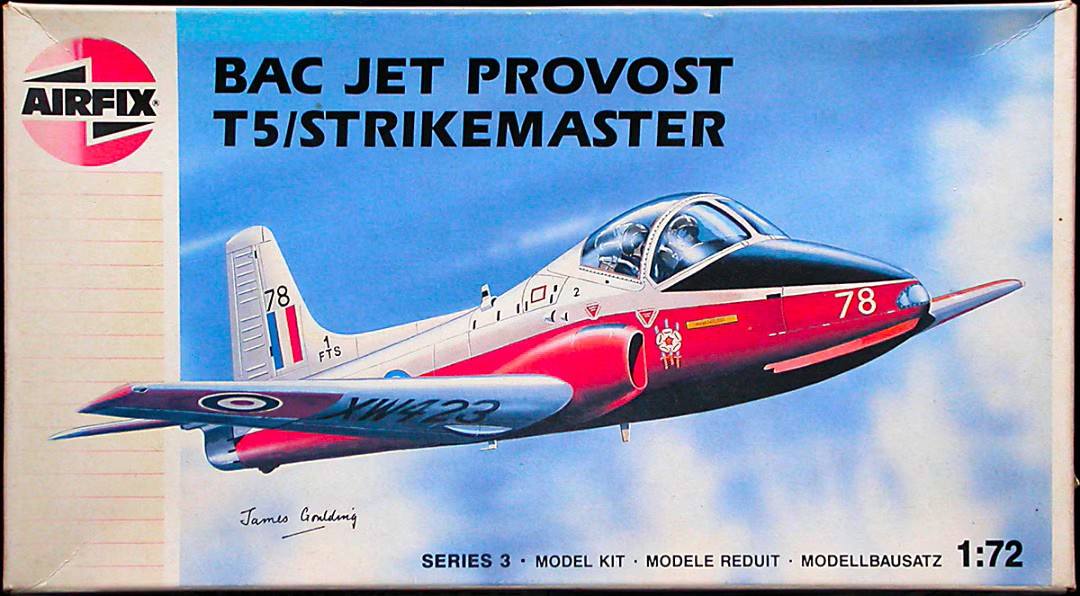 AIRFIX 03049 1989 BAC JET PROVOST T5/STRIKEMASTER Aircraft Model Kits