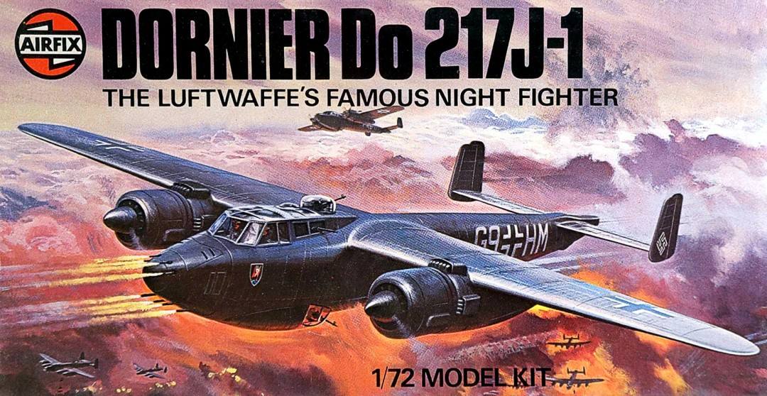 AIRFIX 04020 1978 DORNIER Do 217J-1 Aircraft Model Kits
