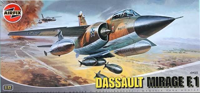 AIRFIX 04022 2008 DASSAULT MIRAGE F.1C Aircraft Model Kits