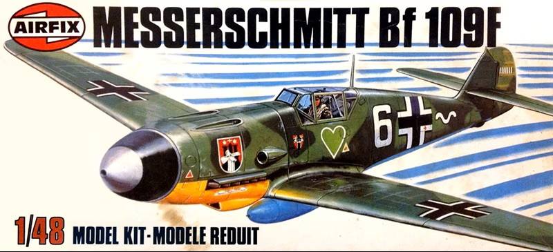 AIRFIX 04101 1977/1980 MESSERSCHMITT Bf 109F Aircraft Model Kits