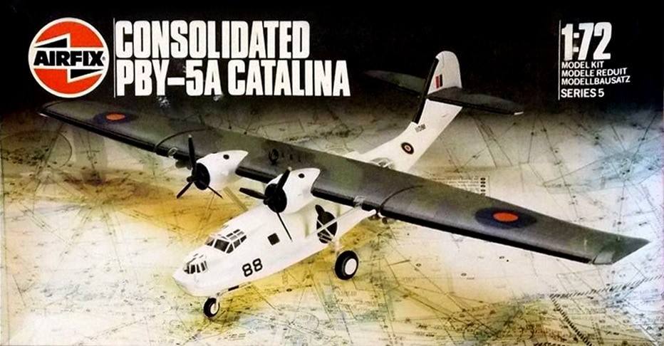 AIRFIX 05007 1987 CONSOLIDATED PBY-5A CATALINA RAF Aircraft Model Kits