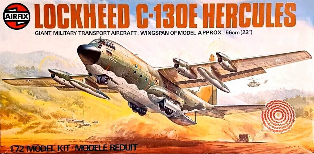 AIRFIX Aircraft Model Kits 09001 1977 LOCKHEED C-130E HERCULES