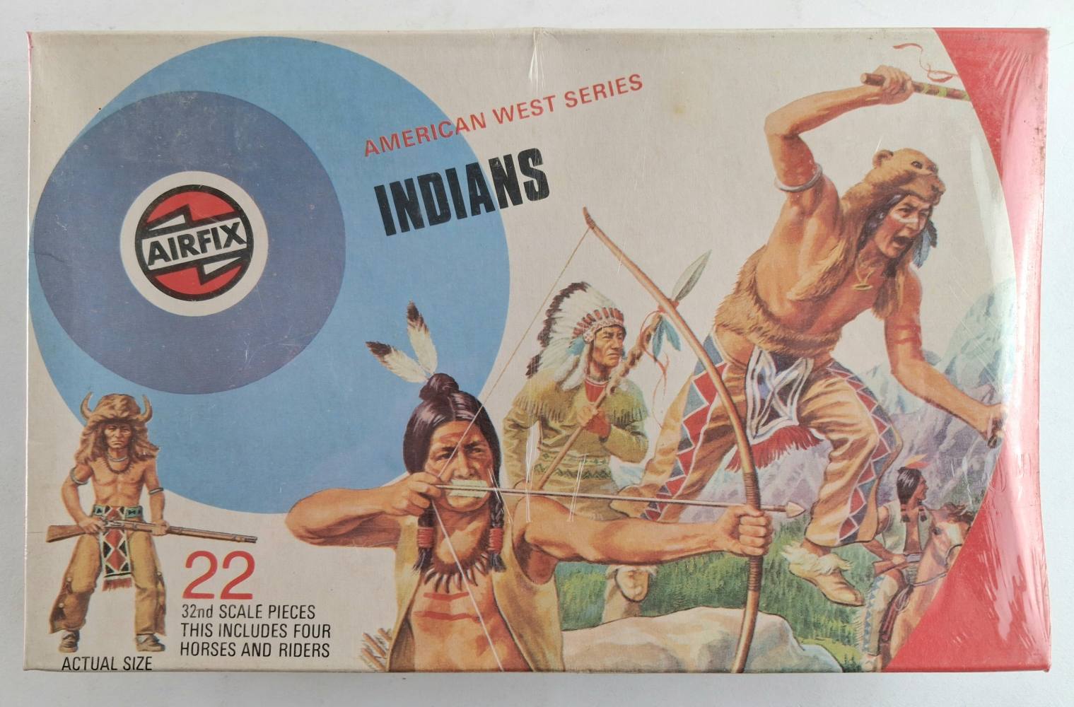 AIRFIX 51466-4 INDIANS AMERICAN WEST SERIES Model Figures