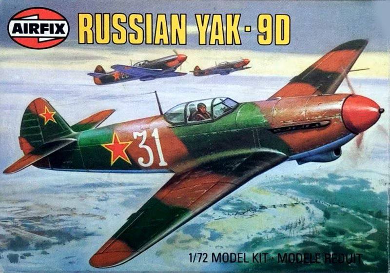 AIRFIX Aircraft Model Kits 61034 RUSSIAN YAK-9D