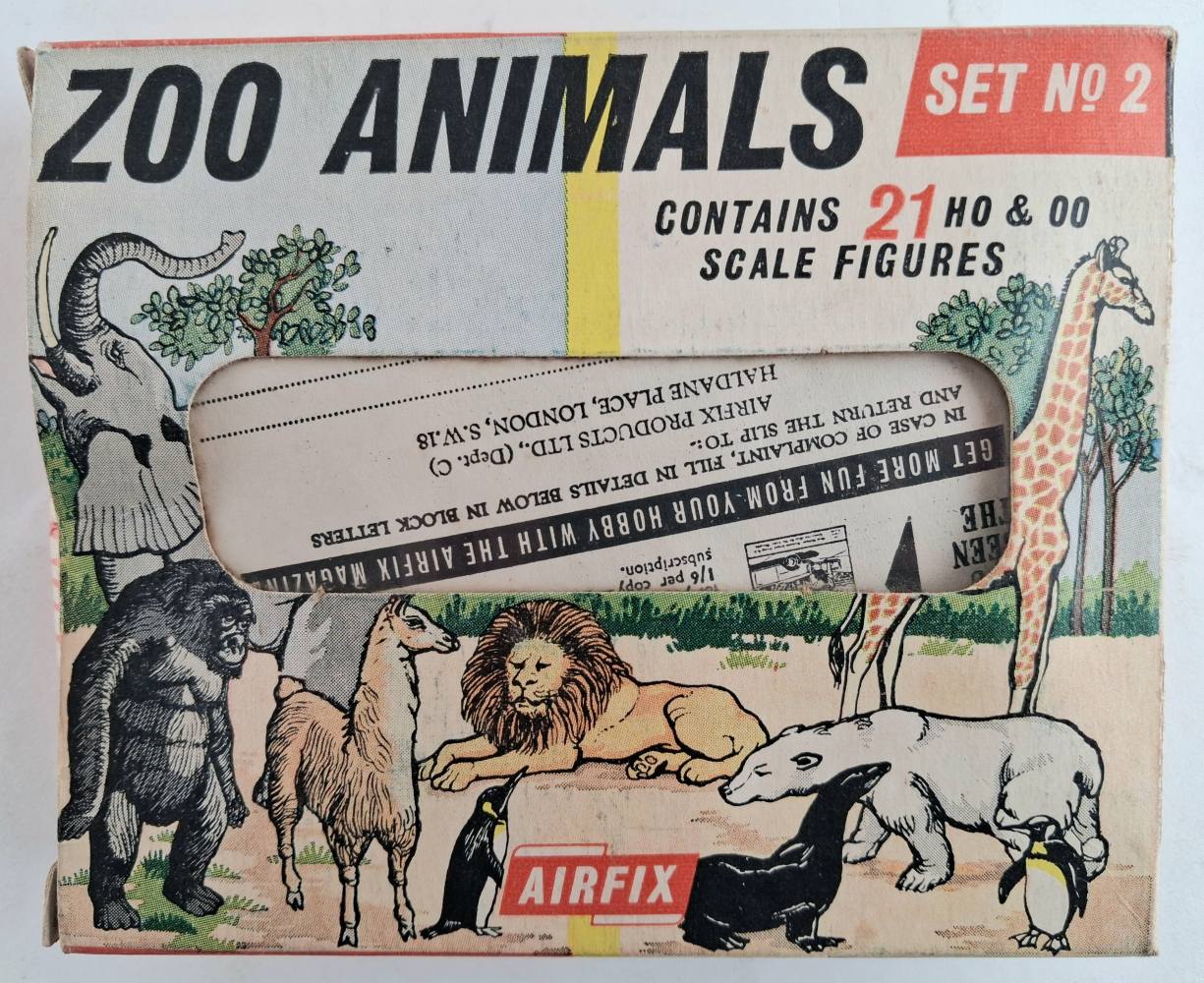 AIRFIX S25.50C ZOO ANIMALS SET NO.2 Model Figures