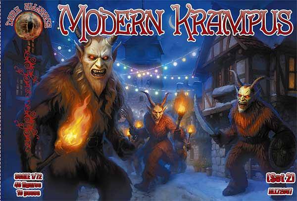 DARK ALLIANCE 72067 MODERN KRAMPUS SET 2 Model Figures