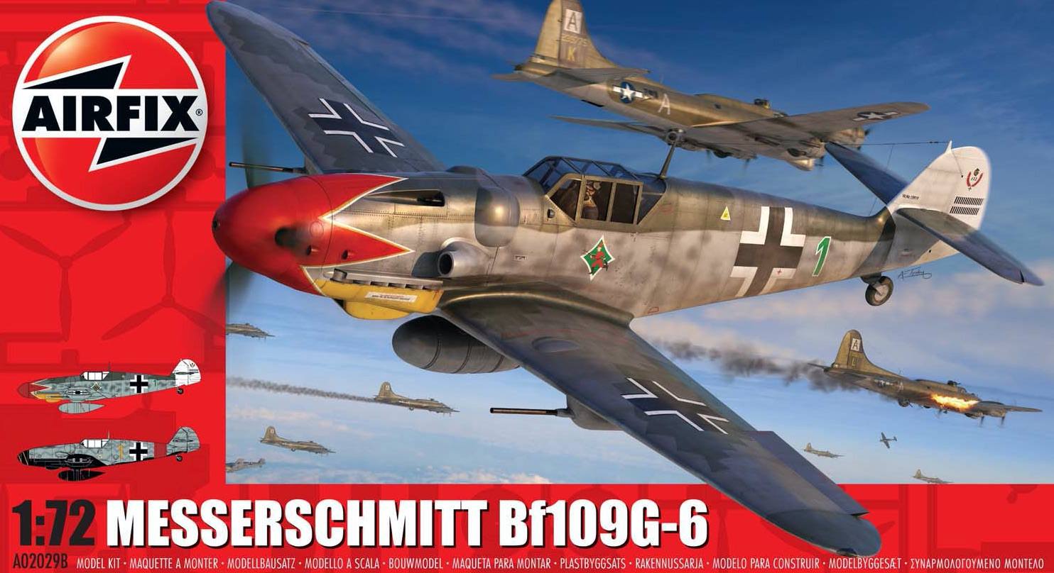 AIRFIX 02029B MESSERSCHMITT BF 109 G-6 Aircraft Model Kits
