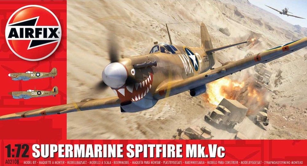 AIRFIX 02108 SUPERMARINE SPITFIRE MK.VC Aircraft Model Kits