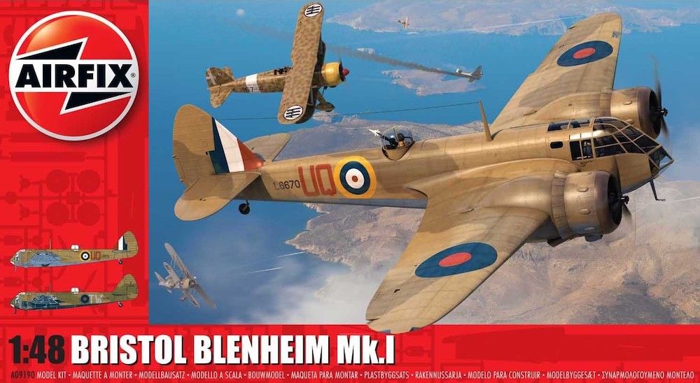 AIRFIX 09190 BRISTOL BLENHEIM MK.I Aircraft Model Kits